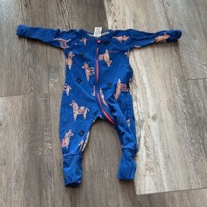 Bonds Blue Llama Print Kids One Piece